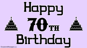 Take a wall plaque, coffee mug, or phone case and turn it into a commemorative gift with custom messages and photos. Happy 70th Birthday Wishes Messages And Greetings