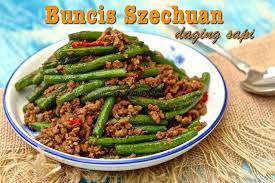 Widya Sri Rusdianti S Kitchen Buncis Szechuan Daging Sapi Cooking Recipes Food Cooking