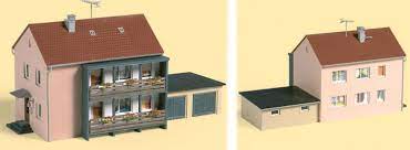 Visita ebay per trovare una vasta selezione di auhagen tt. Auhagen 12236 Mehrfamilienhaus Bausatz Spur H0 Online Kaufen Bei Modellbau Hartle