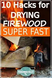 However, this rule of thumb has exceptions, so knowing the tree type and its water content is important. 10 Hacks For Drying Firewood Super Fast Seasoning Your Firewood Correctly