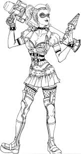 Maybe you would like to learn more about one of these? Harley Quinn Fortnite Coloring Pages Novocom Top
