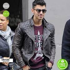 Allsaints Joe Jonas Leather Biker Jacket Leather Biker Jacket Biker Jacket Style Biker Jacket