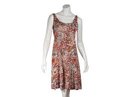 Multicolor Vintage Emilio Pucci Cotton Dress Designer Revival