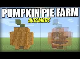 Pumpkin pies reduce your hunger by 4 when eaten. Minecraft Ps4 Automatic Pumpkin Pie Farm Tutorial Pe Xbox Ps3 Wii U Youtube Minecraft Ps4 Minecraft Minecraft Designs