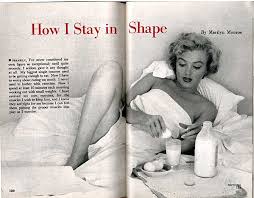 It includes photographs of marilyn monroe in poses which have become iconic images of our time as well as many candid. What Marilyn Monroe Ate In A Day Marilyn Monroe S Strange Diet And Exercise Routine
