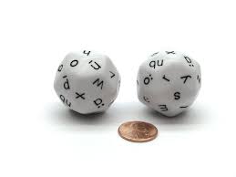 Roll your dice with us and be surprised every time. Pack Of 2 D30 31mm Upper Case German Alphabet Dice White With Black Letters 18183184622 Ebay