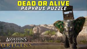 Assassins Creed Origins Papyrus Papyri Puzzle Guide