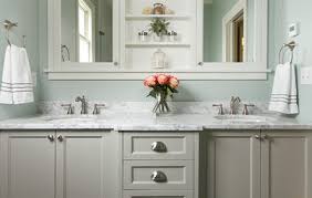 With 3 functional drawers and 4 doors that reveal interior cabinet space, the vanity provides ample storage for linens, necessities and more. All The Details On 3 Single Sink Vanities