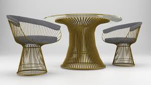 Check spelling or type a new query. 3d Model Warren Platner Armchair And Coffee