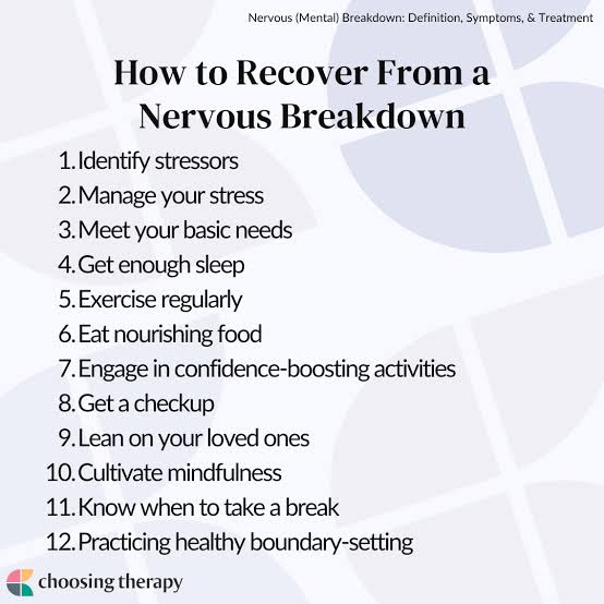 Signs of a Mental Breakdown & Ways to Cope