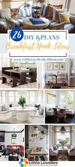 Wow 23 space saving corner breakfast nook furniture sets 2019. 26 Diy Breakfast Nook Ideas Plans How To Build A Kitchen Breakfast Nook