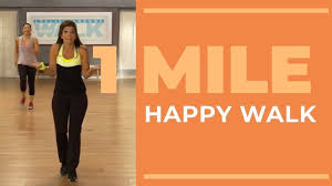 1 Mile Happy Walk Walk At Home 1 Mile In 2020 Celebrity Workout Leslie Sansone Walking Exercise