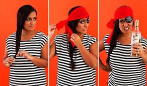 Comment un pirate digne de ce nom pourrait se passer d'un bandeau pour cacher son œil blessé ? 1001 Idees Pour Realiser Un Deguisement Et Maquillage Pirate
