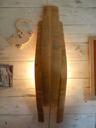 Le Re Acteur Appliques Douelles De Barrique Light Wall Made With Barrel Applique Murale Bois Lampe Bois Meubles En Tonneau