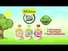 Kebutuhan nutrisi harian si kecil sangat penting untuk tumbuh kembangnya. Milna Nature Delight Cara Konsumsi Pure Buah Untuk Si Kecil Youtube