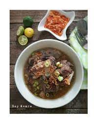 Resep Sop Konro Oleh Indry Hapsari Recipe Makanan Dan Minuman Makanan Resep Masakan