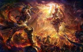 Collection of the best fantasy battle wallpapers. Fantasy Battle Hd Wallpaper Fantasy Battle Fantasy Monster Fantasy