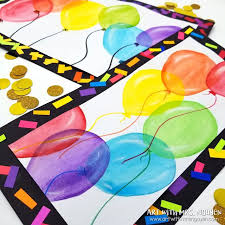 Please do not use any images or content from this site without my. Color Mixing Ballons Art With Mrs Nguyen Color Art Lessons Colorful Art Projects Elementary Art Projects