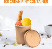 Celel 60 Pack 16 oz Pint Ice Cream Containers with Lids, Paper To Go Soup Containers Microwavable and Freezer Safe Disposable Food Storage Containers ...