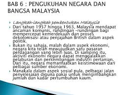 Ppt Bab 6 Pengukuhan Negara Dan Bangsa Malaysia Powerpoint Presentation Id 4508598
