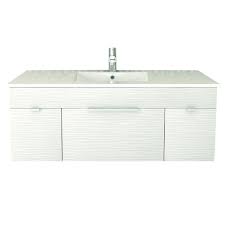 The most common material for a bathroom vanity is mdf fibreboard. Cutler Kitchen And Bath Fv Cw48 Textures Collection 48 Inch Wall Mount Bathroom Vanity With Top