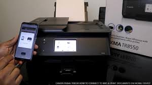 Detach the cassette cover.adjust the cassette.move the paper guides to the edges.load paper.return the cassette.open the output tray extension.print the. Canon Pixma Tr8550 How To Connect To Wifi Print Documents On Mobile Device Youtube