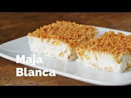 Watch How To Make Maja Blanca Cooking Yummy Ph Sweet Desserts Creamy Maja Blanca Recipe Favorite Desserts