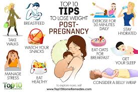 lose weight post pregnancy