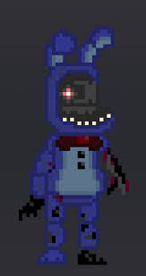 Withered Bonnie Pixel Art I Made Earlier Http Imgur Com A Qwroz Pixel Art Fnaf Characters Art