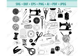 1 million free graphics, 7 million free png cliparts, 2 million free photos shared by our members. Sewing Svg Sewing Machine Svg Scissors Svg Dxf Png Eps 424593 Svgs Design Bundles