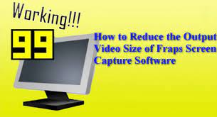 How To Compress Fraps Videos With The Most Effective And Lossless Video  Compressor