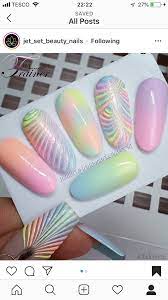 Beautiful Different Nail Art Pretty Nails Sculpted Gel Nails Cool Nail Designs