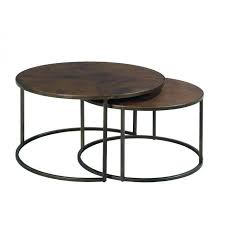 So it is much easier if you get someone to help you. Sanford Round Nesting Cocktail Table By Hammary Furniturepick