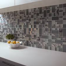 Shop Allen Roth Volcanic Laser Cubes Mosaic Glass Wall Tile Common 12 In X 12 In Actual Mosaic Wall Tiles Wall Tiles Decorative Tile Backsplash