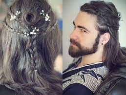 Image Result For Nordic Men Coiffure Longueur De Cheveux Cheveux Long Homme