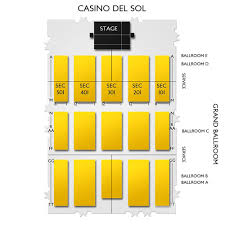 Casino Del Sol Map