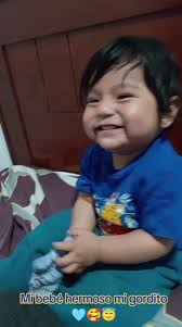 Mi bebé hermoso mi gordito 🥰😇🩵