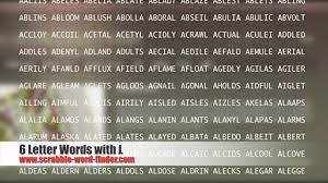 Many country names have only six letters; 6 Letter Words With L Youtube