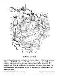 Missions built in the 18th and 19th centuries still franciscan fathers taught indigenous residents religious songs through an ingenious color system. California Printable Worksheets Crosswords Word Searches And More California Gold Rush California Gold Rush Activities Gold Rush Activities