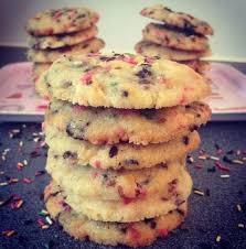Recette De Cookies Sprinkles Recette Cookies Recette Recette Facile Sprinkle Cookies