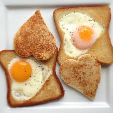Egg In A Heart Toast Jamie Geller