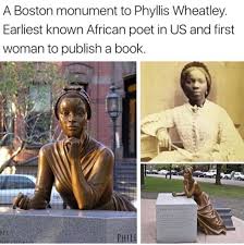 Phillis Wheatley I Love That She Is In A Casual Positon And Not Standing Staring Into A Blank Distance Like I Want History Facts Black History African History