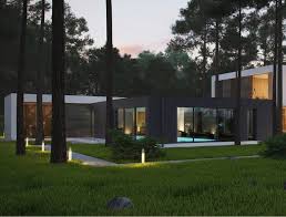 Country House In Zhukovka By Alexandra Fedorova 07 Myhouseidea House Exterior Modern House Exterior Minimalist Home