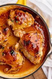 Plus the marinade works to make the chicken super tender and keep it ridiculously moist through the cooking process! Baked Honey Mustard Chicken 3 Ingredients Dinner Then Dessert