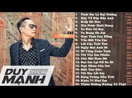 Cảm âm bài tôi đã biết yêu của ca sĩ nhạc sĩ duy mạnh như bài tỏ nỗi niềm, nỗi lòng về 1 cuộc tình buồn đã đi qua cực hay dành cho các bạn yêu. Tuyá»ƒn Táº­p Nhá»¯ng Ca Khuc Hay Nháº¥t Cá»§a Duy Máº¡nh Official Youtube
