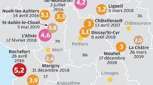 Tremblements de terre — tremblement de terre un tremblement de terre, ou séisme, résulte de la libération brusque d énergie accumulée par les déplacements et les frictions des différentes plaques de la croûte terrestre (phénomènes regroupés sous le nom de tectonique des … Seismes Pourquoi La Terre Tremble T Elle Autant