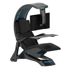 Supports positions from upright to fully flat. China C4 Owlet Zero Gravity Computer Workstation For Gamer Coding And Internet Celebrity China Zero Gravity Computer Workstation