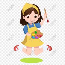 Dibujo De Niña De Dibujos Animados | imágenes de gráficos png gratis -  Lovepik