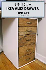 Alex Drawer Upgrade Ikea Hack Ikea Furniture Hacks Ikea Alex Drawers Ikea Hack Ideas