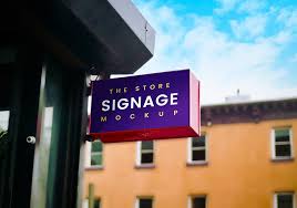 Free Psd Outdoor Store Signage Mockup You Can Use To Showcase Your Store Logo Design Or Branding Identity In A Realistic Store Signage Outdoor Store Shop Signs